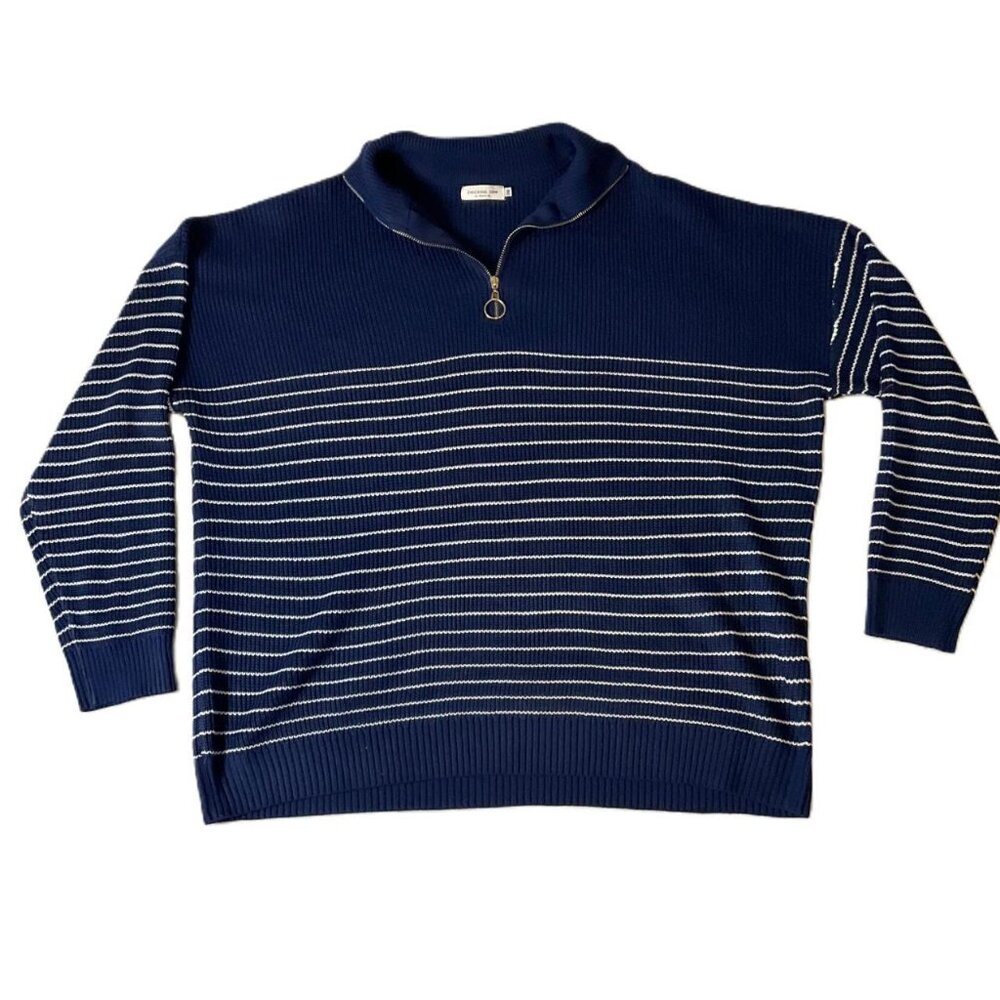 Chic Women's Blue Jumper